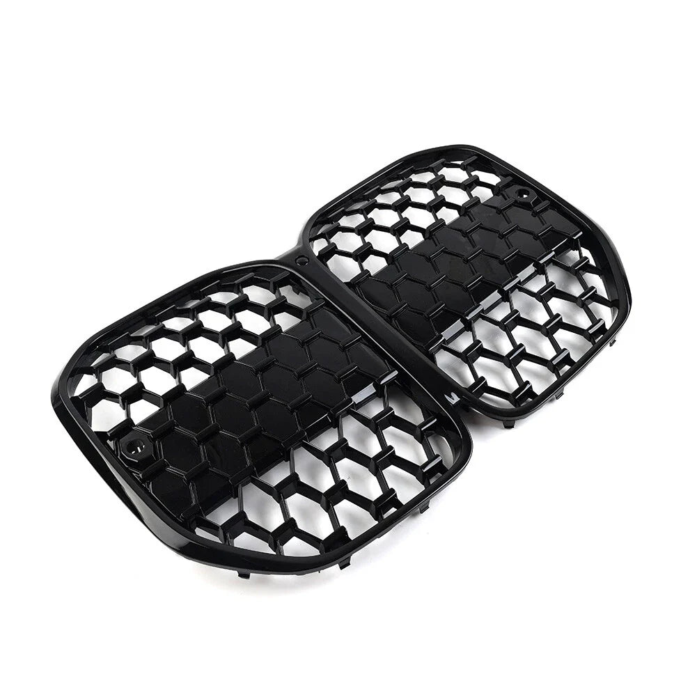 Meteor Style Front Bumper Kidney Grill for BMW 4 Series G22 G23 (2021-2023)