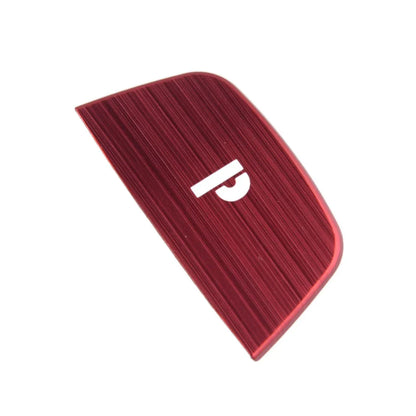 Red Gear Knob P Button Cover Bezel for BMW X3 F25 (2011-2017)