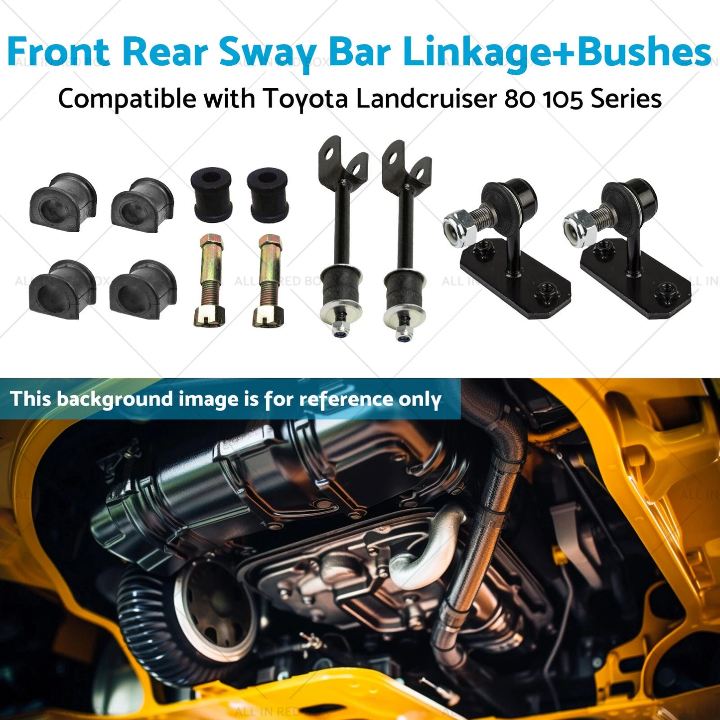 Sway Bar Linkage & Bushes for Toyota Landcruiser 80 105 Series (1990-2007)