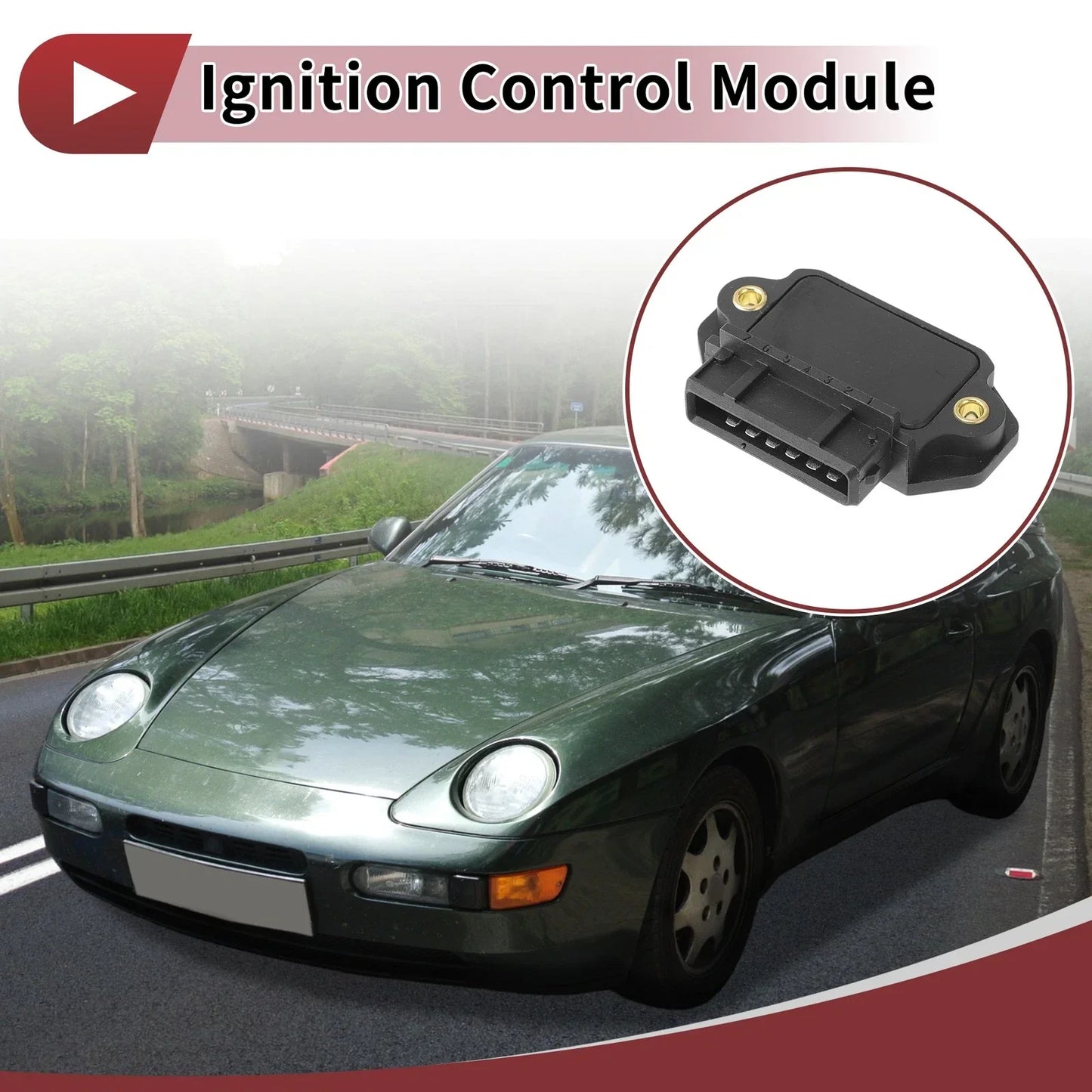 Ignition Control Module for Porsche 928 (1983-1995) - 1 x Plastic