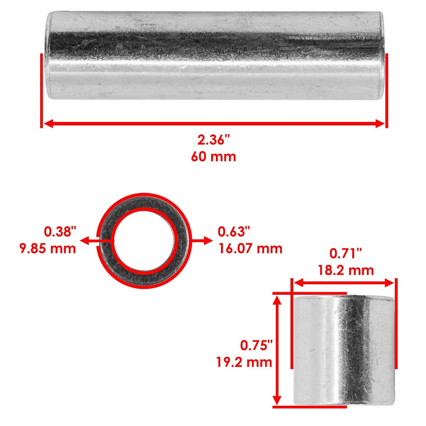 Deck Lift Arm Shaft Bushing for Toro (2000–2012)