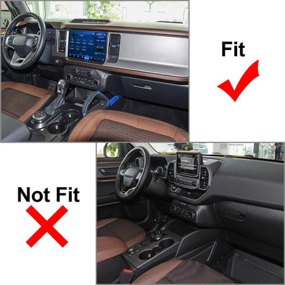 Gear Shift Side Storage Box Tray for Ford Bronco 2021-2024