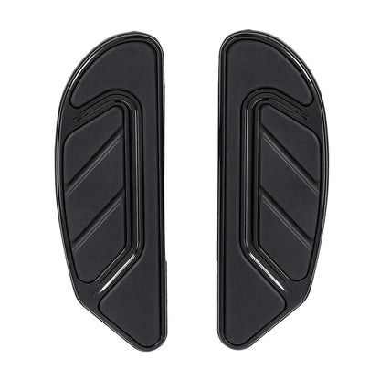 Black Driver & Passenger Footboards for Harley Touring (1986-2024)