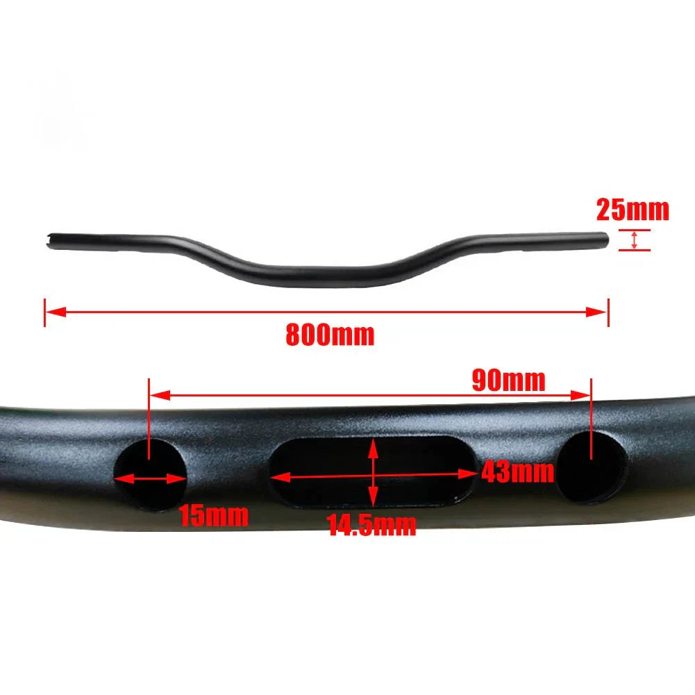 1-1/8" MX Style Handlebar Drag Bar for Harley Sportster Dyna