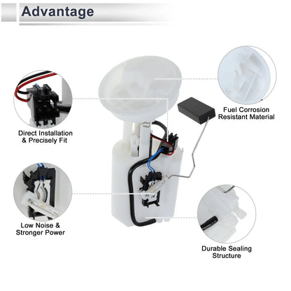 Fuel Pump Assembly for Mercedes Benz W203 C230 2.5L (2001-2007)