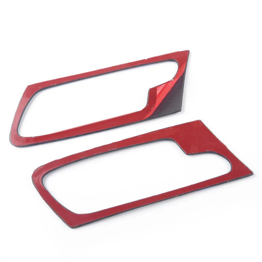4 x Carbon Fiber Style Door Handle Covers for BMW X5 E70 (2008-2013)