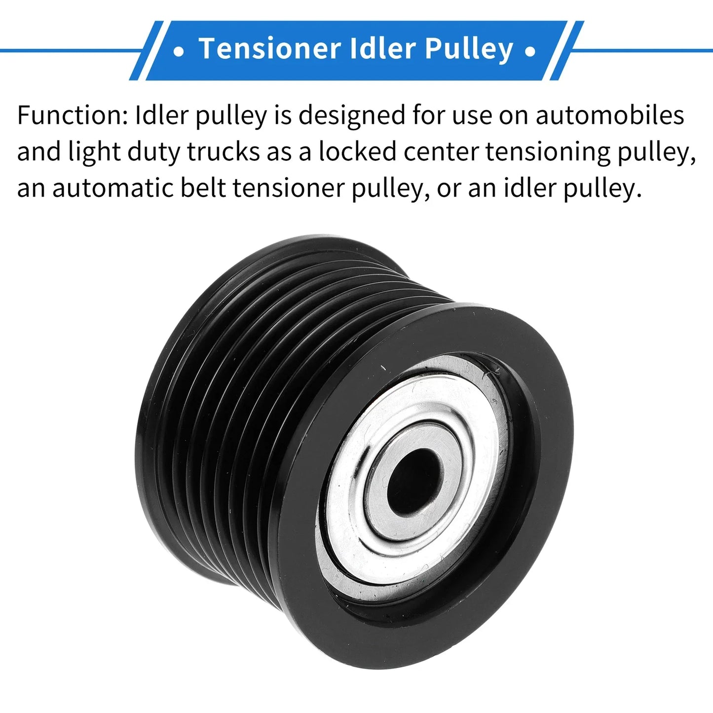 Drive Belt Idler Pulley for Toyota Tundra (2007-2019) 1 x Pulley