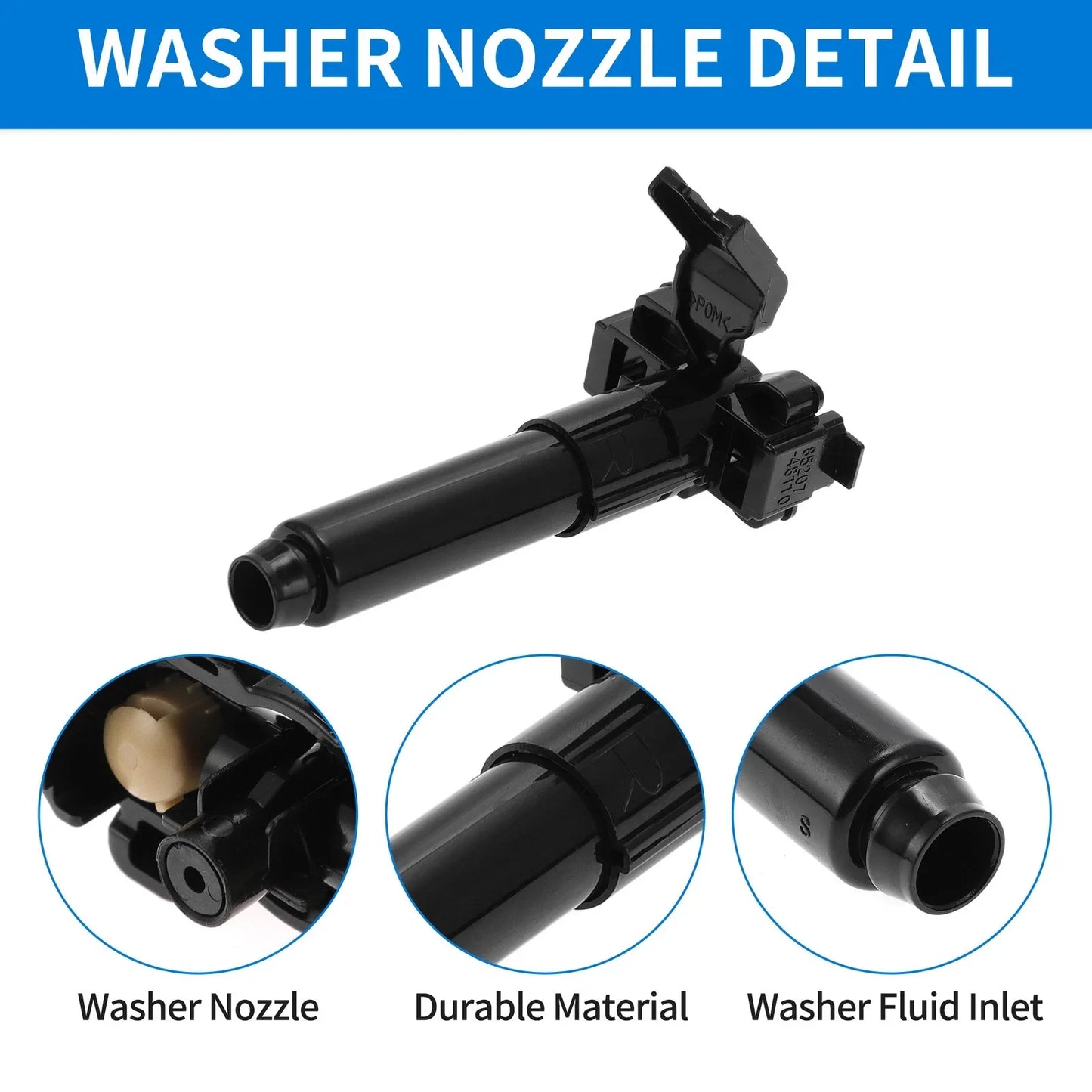 Headlight Washer Nozzle for Lexus RX350 2016-2018 (2 x Nozzles)
