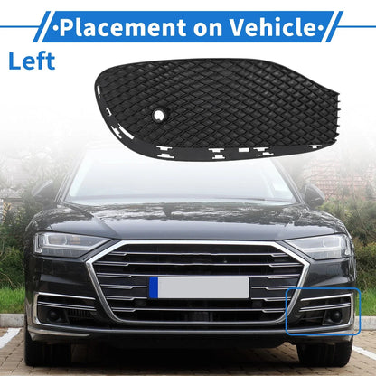 Front Left Fog Light Grill for Mercedes-Benz (2010-2015) - 1 x Black