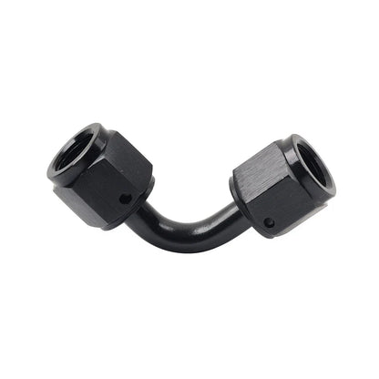 4AN Female to Female 90������ Swivel Coupler Fitting Adapter Connector