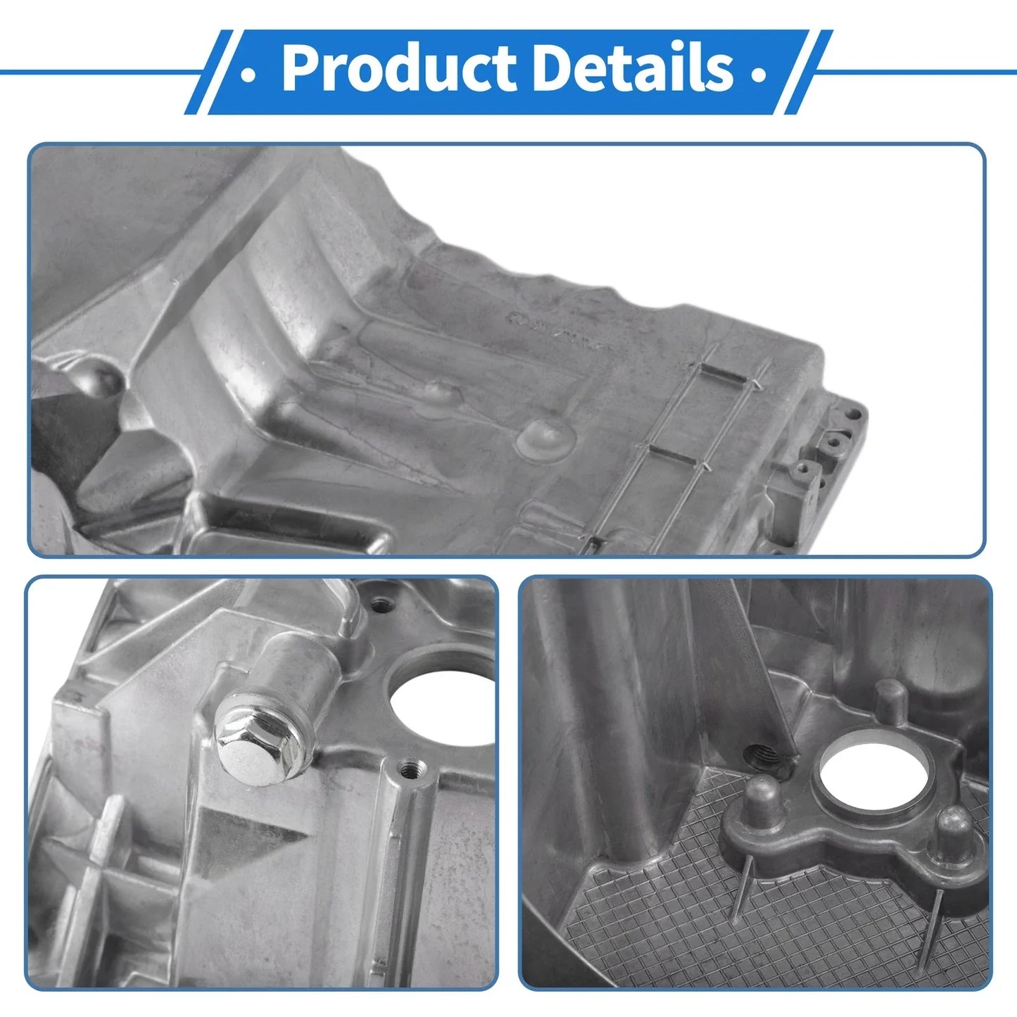 Engine Oil Pan for Mercedes-Benz C250 L4 1.8L (2012-2015) - 1 Pcs
