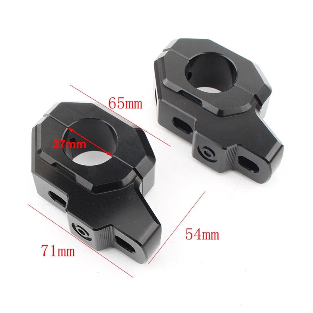 Handlebar Riser Mount Clamp for Kawasaki Z900C Z900RS (2017-2023)