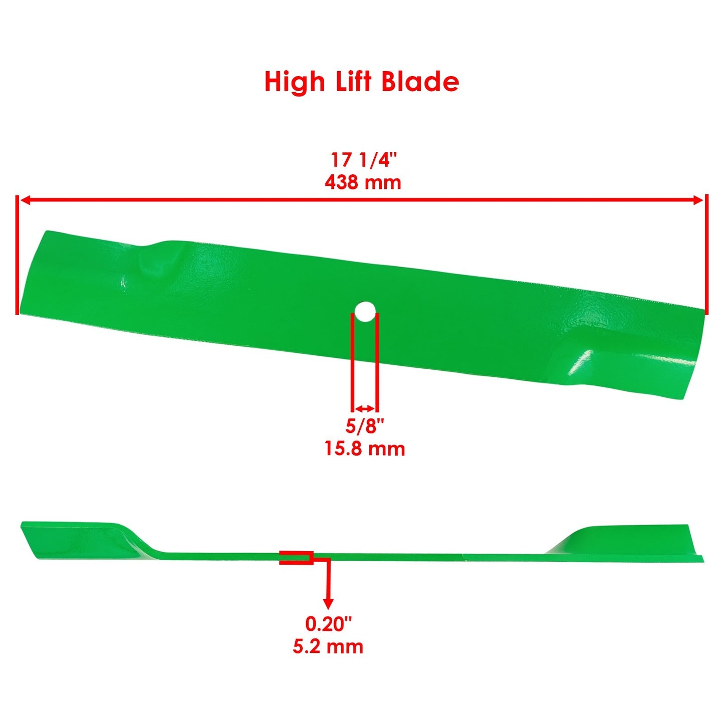 Deck Blade 48 Inch Replacement for Dixie Chopper Zee 2 (2012–2018)