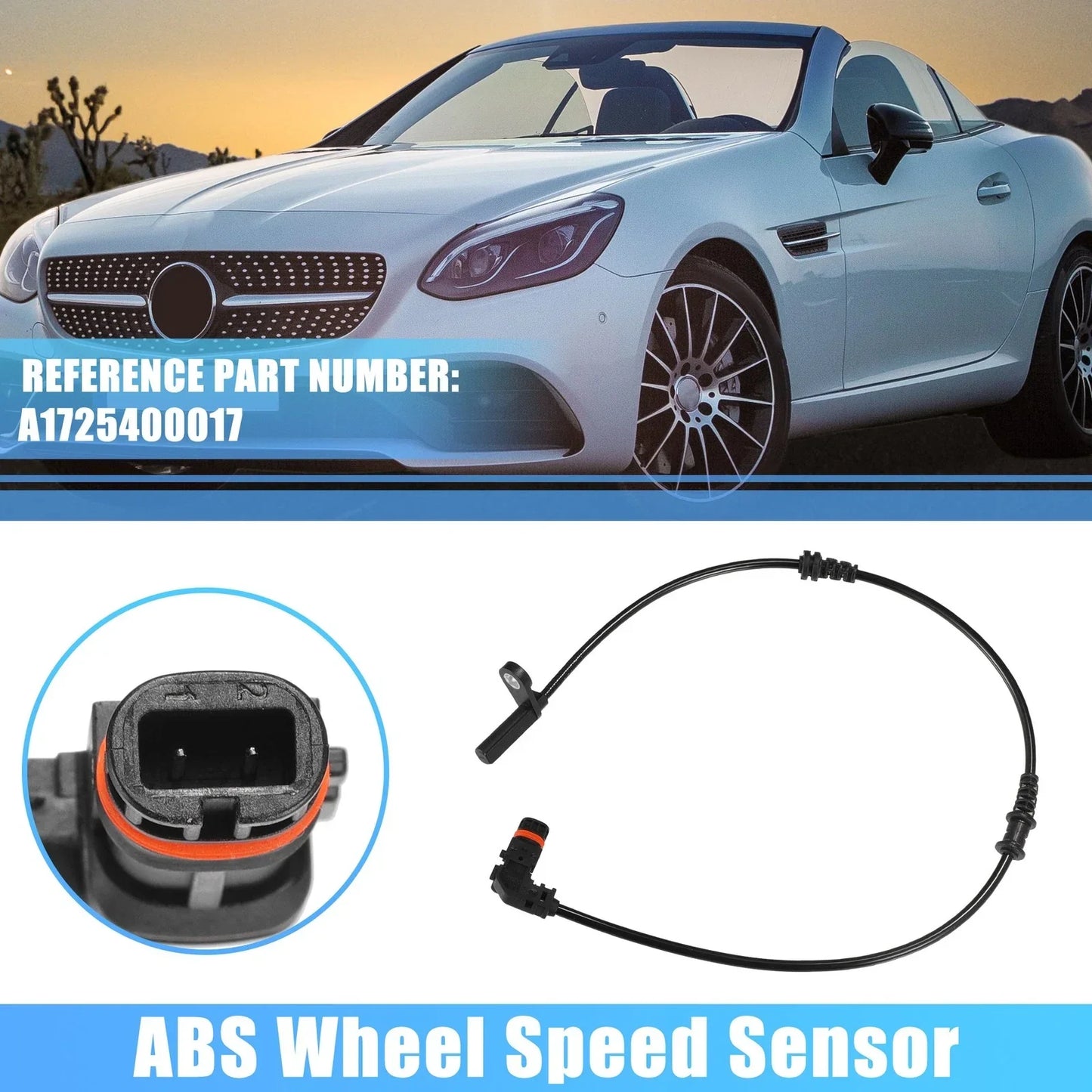 ABS Wheel Speed Sensor for Mercedes-Benz (2012-2018)