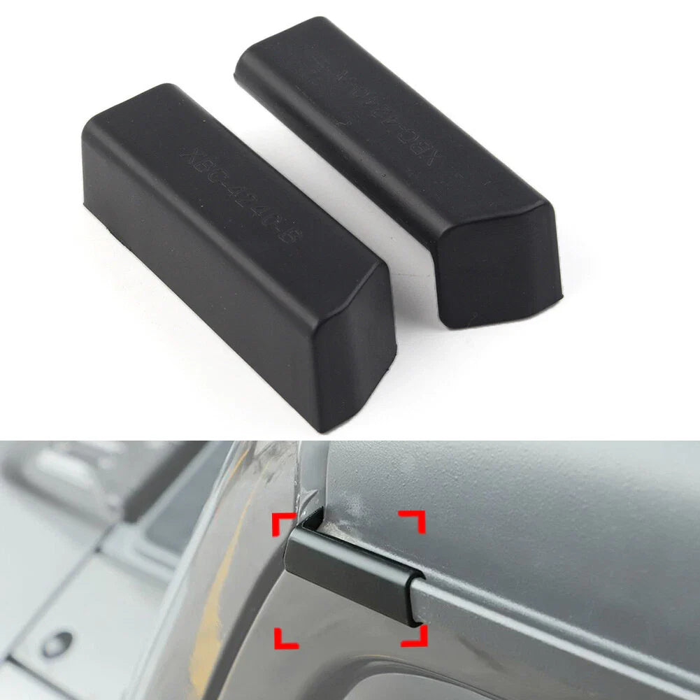Plastic Water Rain Gutter Extensions for Jeep Wrangler JL (2018-2021)