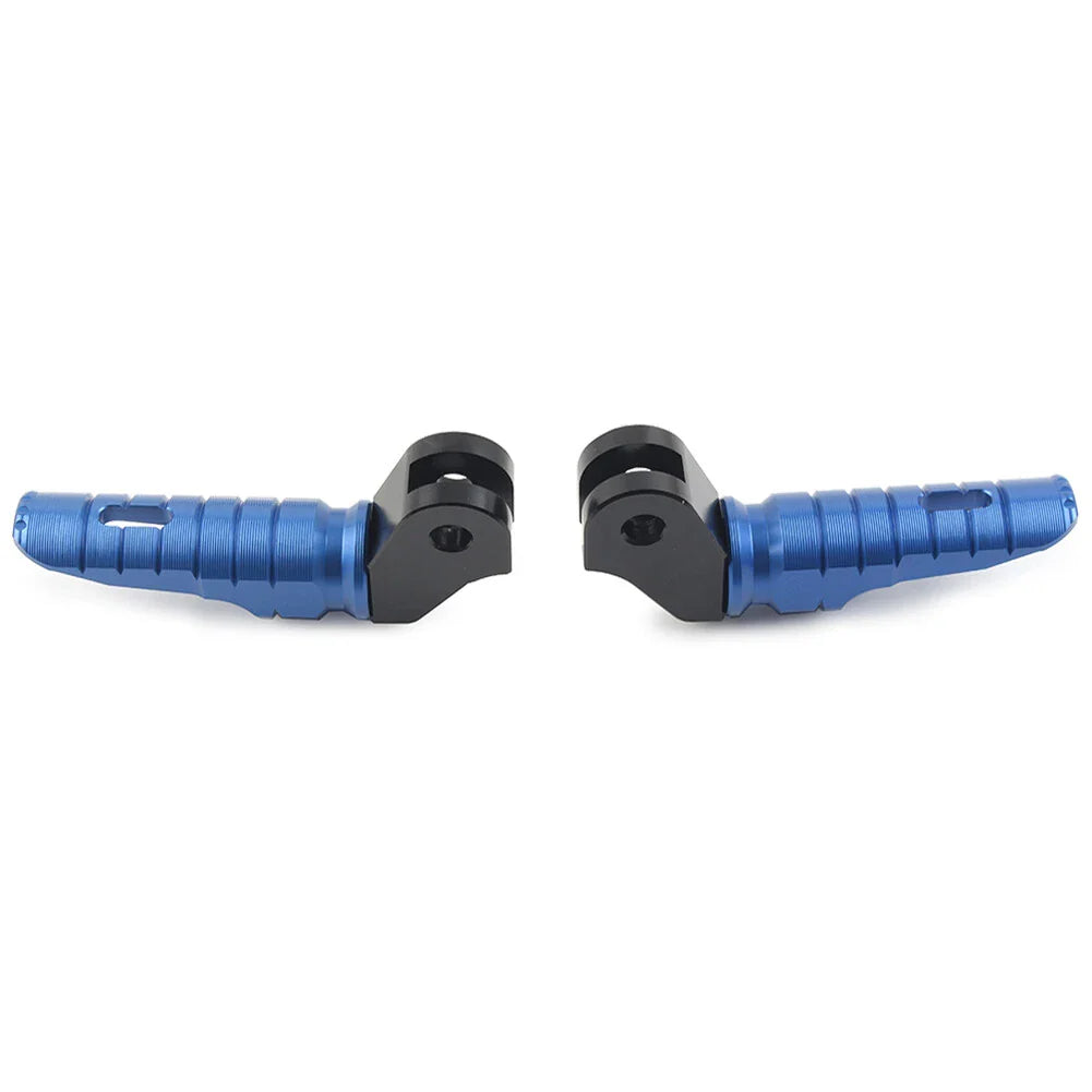 CNC Front Foot Pegs Pedal Blue for T100 T120 (2016-2022)