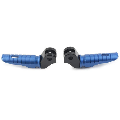 CNC Front Foot Pegs Pedal Blue for T100 T120 (2016-2022)