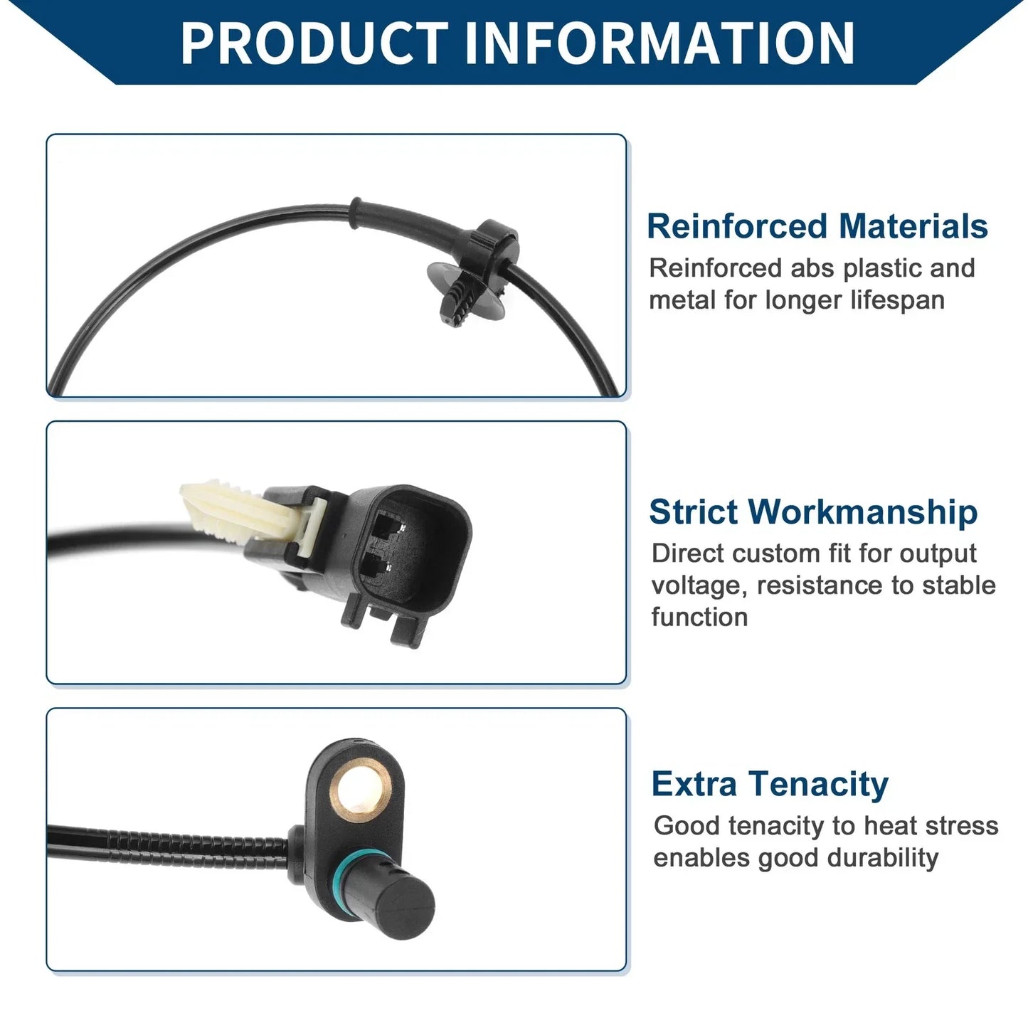 ABS Wheel Speed Sensor for Cadillac Escalade 2015-2017 Front