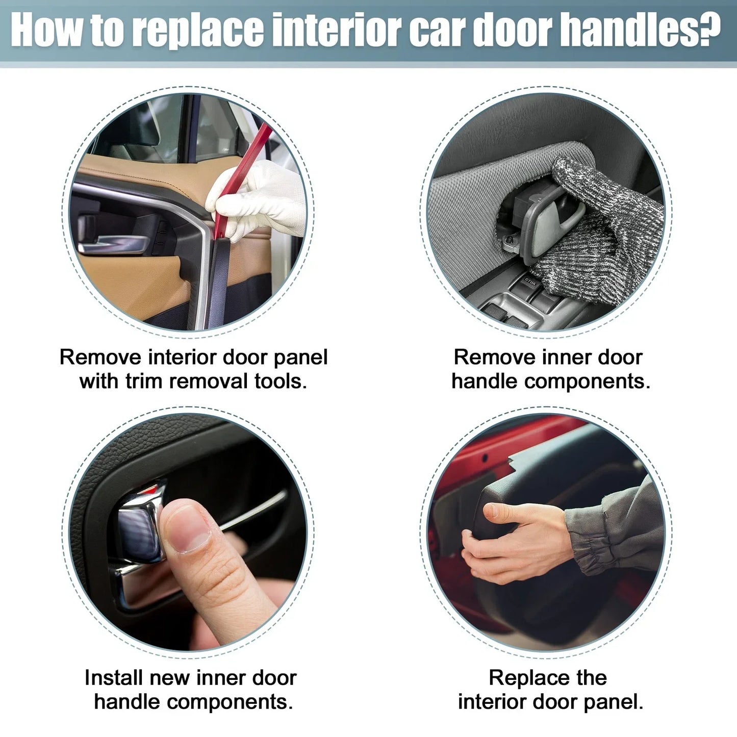 Front Left Door Handle for Hyundai Sonata (2011-2014)
