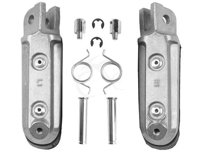 Front Footrests Pegs for Honda VTR250 VTR1000 NTV600 NTV650 CBR1000