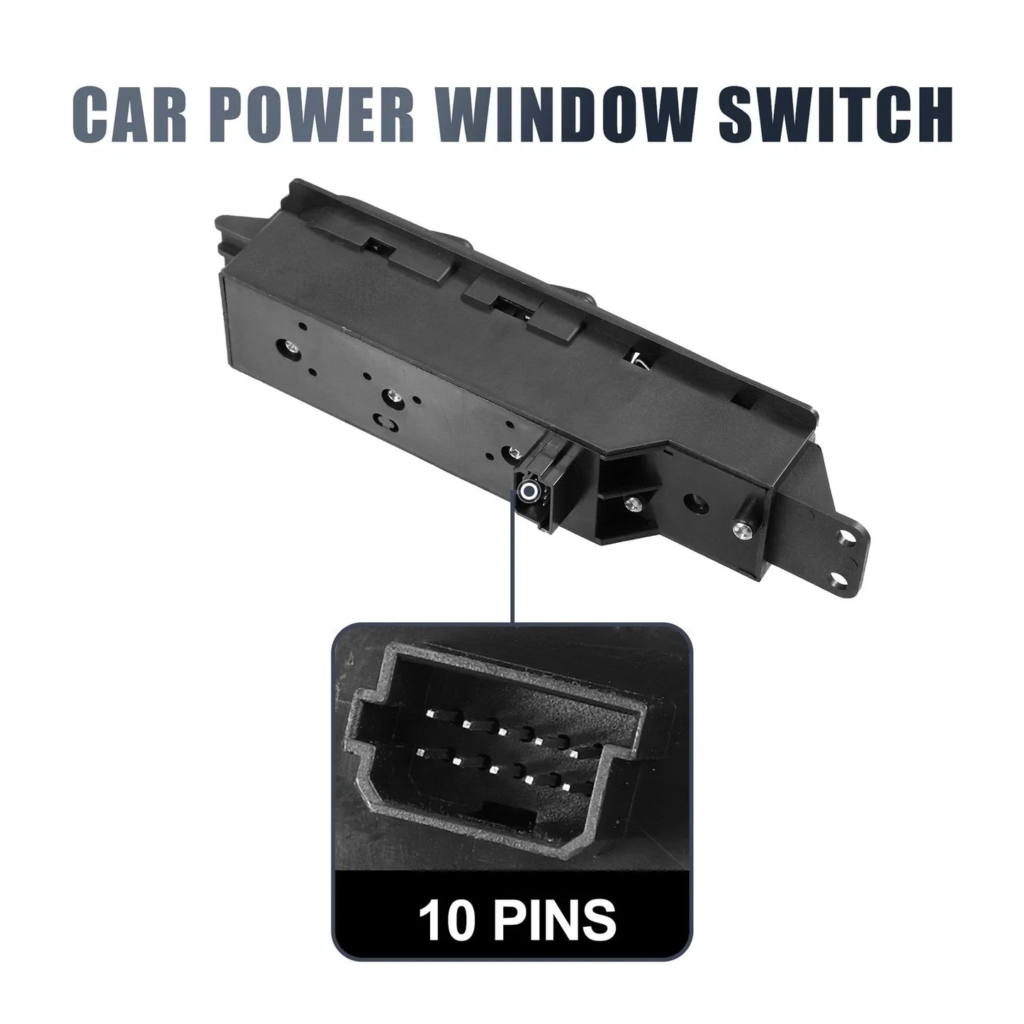 Car Power Window Switch Driver Side for Mercedes Viano Vito (2003-2010)
