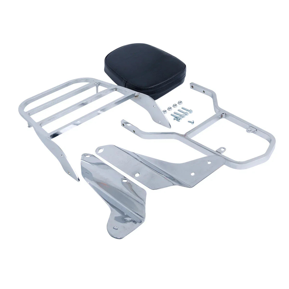 Backrest Sissy Bar w/ Luggage Rack for Honda Magna VF750 VF250 (1994-2006)