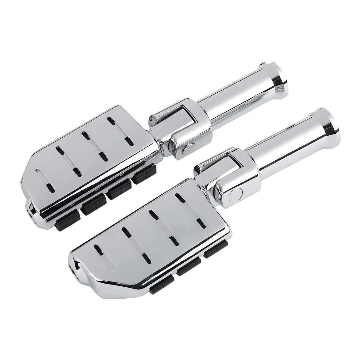 Chrome Passenger Footpegs Bracket for Harley Softail Low Rider (2018-2025)