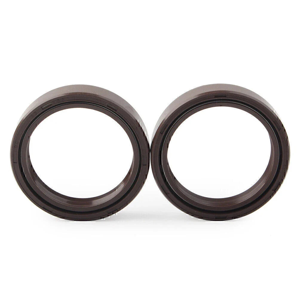 43x54mm Brown Motorcycle Front Fork Damper Oil Seal
