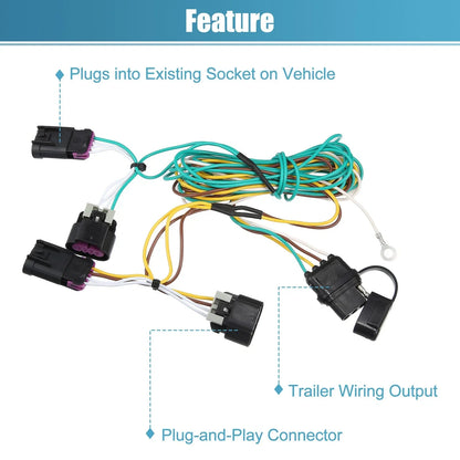 4-Pin Trailer Wiring Harness for GMC Terrain (2010-2012)
