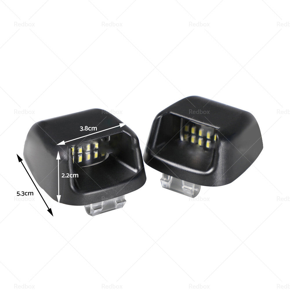 LED Number Plate Lights for Nissan Navara D40 (2005-2016)