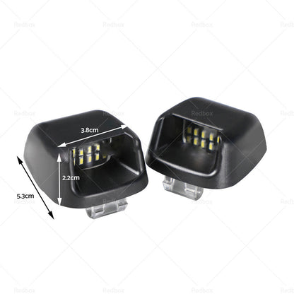 LED Number Plate Lights for Nissan Navara D40 (2005-2016)