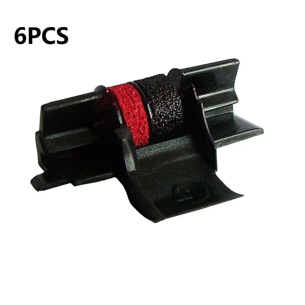 6 x IR-40T Black & Red Calculator Ink Rollers for CP13 NR42