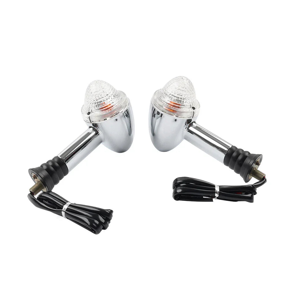 White Front/Rear Turn Signal for Triumph Speedmaster 865 900 EFI Scrambler