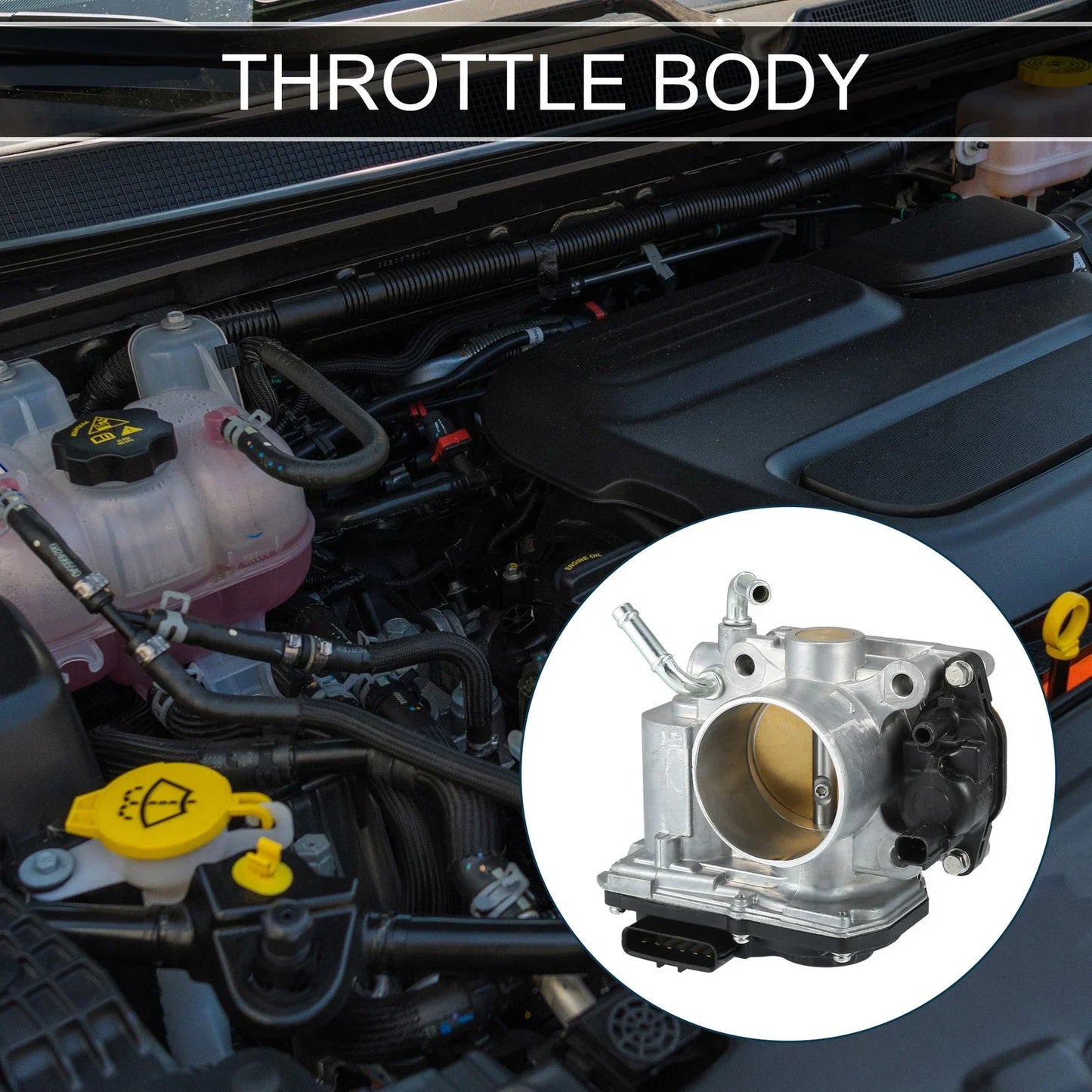 Throttle Body Actuator for Honda Civic 1.8L L4 (2006-2011) - 1 x Piece