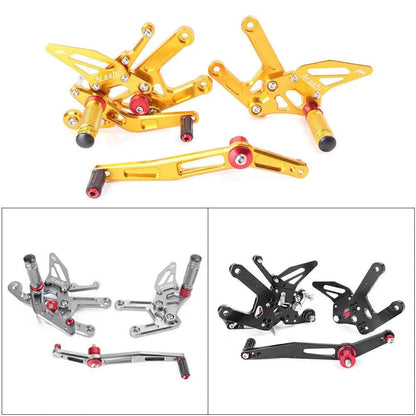 CNC Adjustable Rearsets Foot Pegs for YAMAHA YZF R6 (2017)