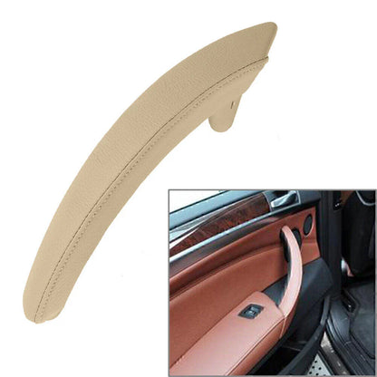 Beige ABS Door Trim Pull Handle Left Side for BMW X5 X6 (2007-2013)