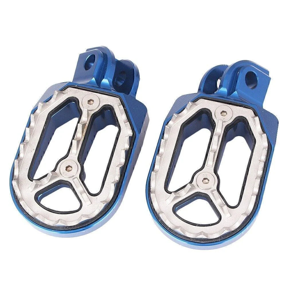 Blue Footpegs for Husqvarna 85cc-530cc (2005-2015)