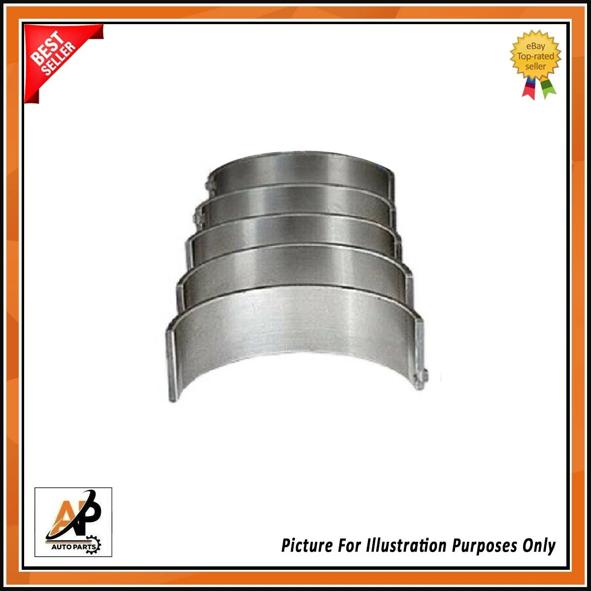 Crankshaft Main and Con Rod Bearings Set STD for Mazda 3 6 CX-5 (2007–2021)