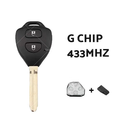 Car Remote Key for Toyota Hilux, Yaris, Corolla (2009-2015)