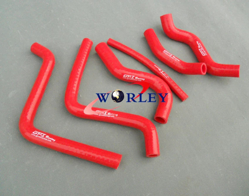 Black Silicone Radiator Hose for Honda CR125 CR125R (2000-2002)