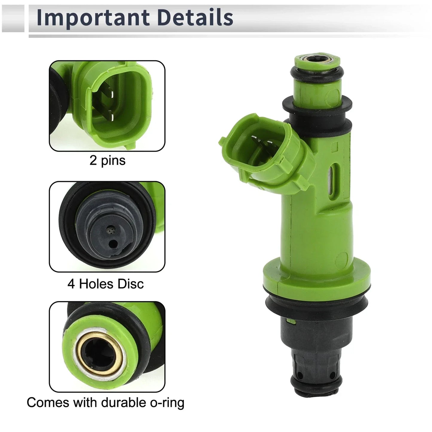 Fuel Injector for LEXUS GS430 2001-2007 1 x Green