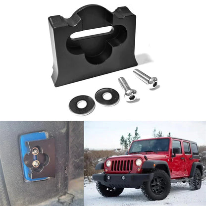 Aluminum Rear Door Tailgate Stopper for Jeep Wrangler (2007-2017)