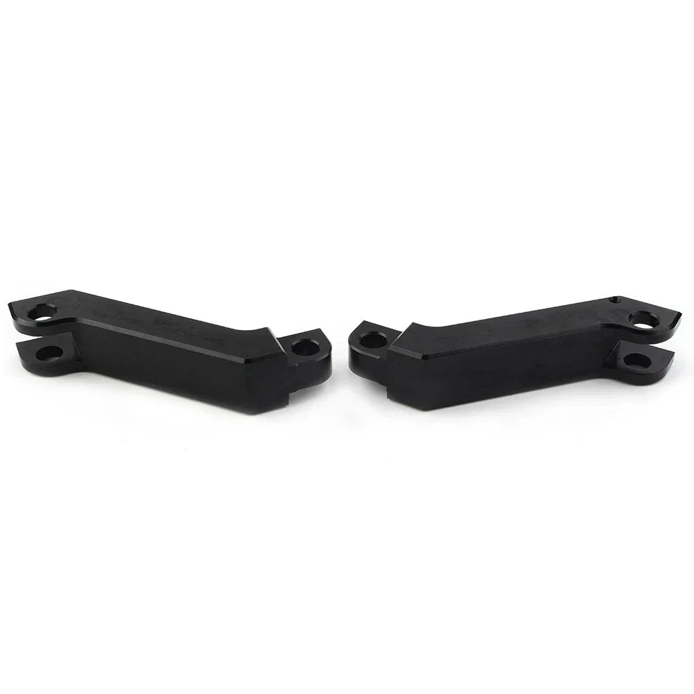 Cut Male Mount Foot Peg Extensions for Harley Sportster, Softail, Road King