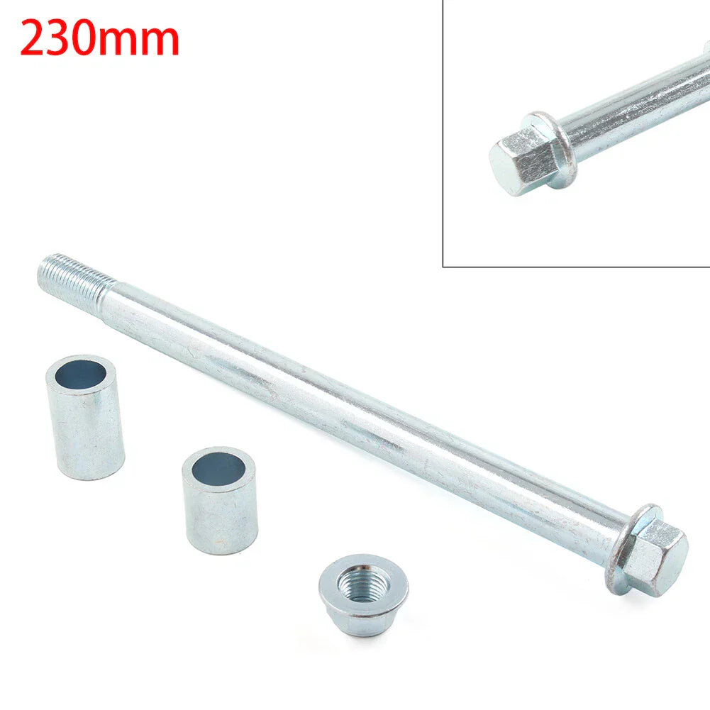 M15x 230mm + 2 Spacers Axle for 125cc 140cc Quad Dirt Pit Bike
