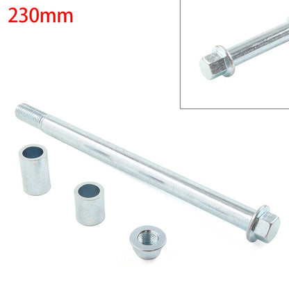 M15x 230mm + 2 Spacers Axle for 125cc 140cc Quad Dirt Pit Bike