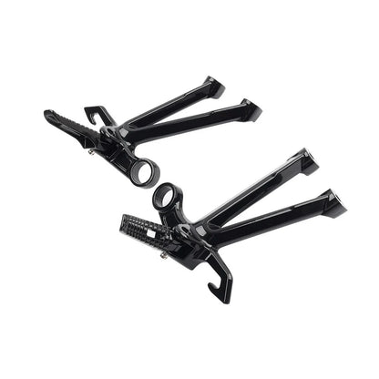 Black Rear Passenger Footrest Bracket for Suzuki GSXR1000 GSX-R 1000 (2007-2008)