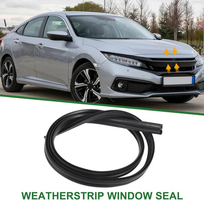 Rear Engine Hood Sealing Strip for Honda Civic (2012-2015) Black 1 x Piece