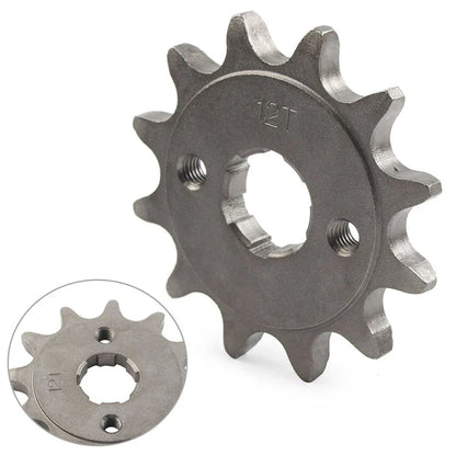 12T Front Sprocket Cog for 125cc-250cc Dirt Pit Bike ATV Go Kart