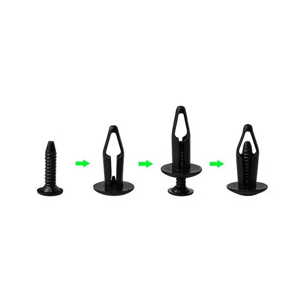 10 x Car Door Trim Panel Clips for Ford Focus (2000 - Present)