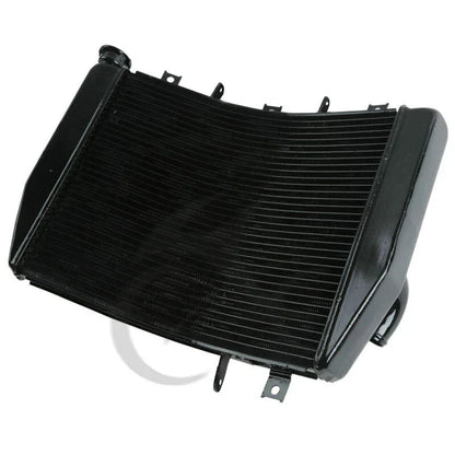 Black Radiator Engine Cooler for Kawasaki Ninja ZX6R ZX636 ZX6RR (2005-2006)